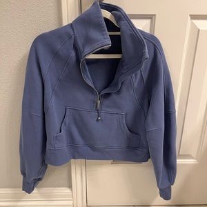 Lululemon scuba half zip water drop XS/S